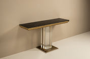 Black_Marble,_Brass_and_Plexiglass_Console_Table_by_Belgochrom,_1970s,_Belgium