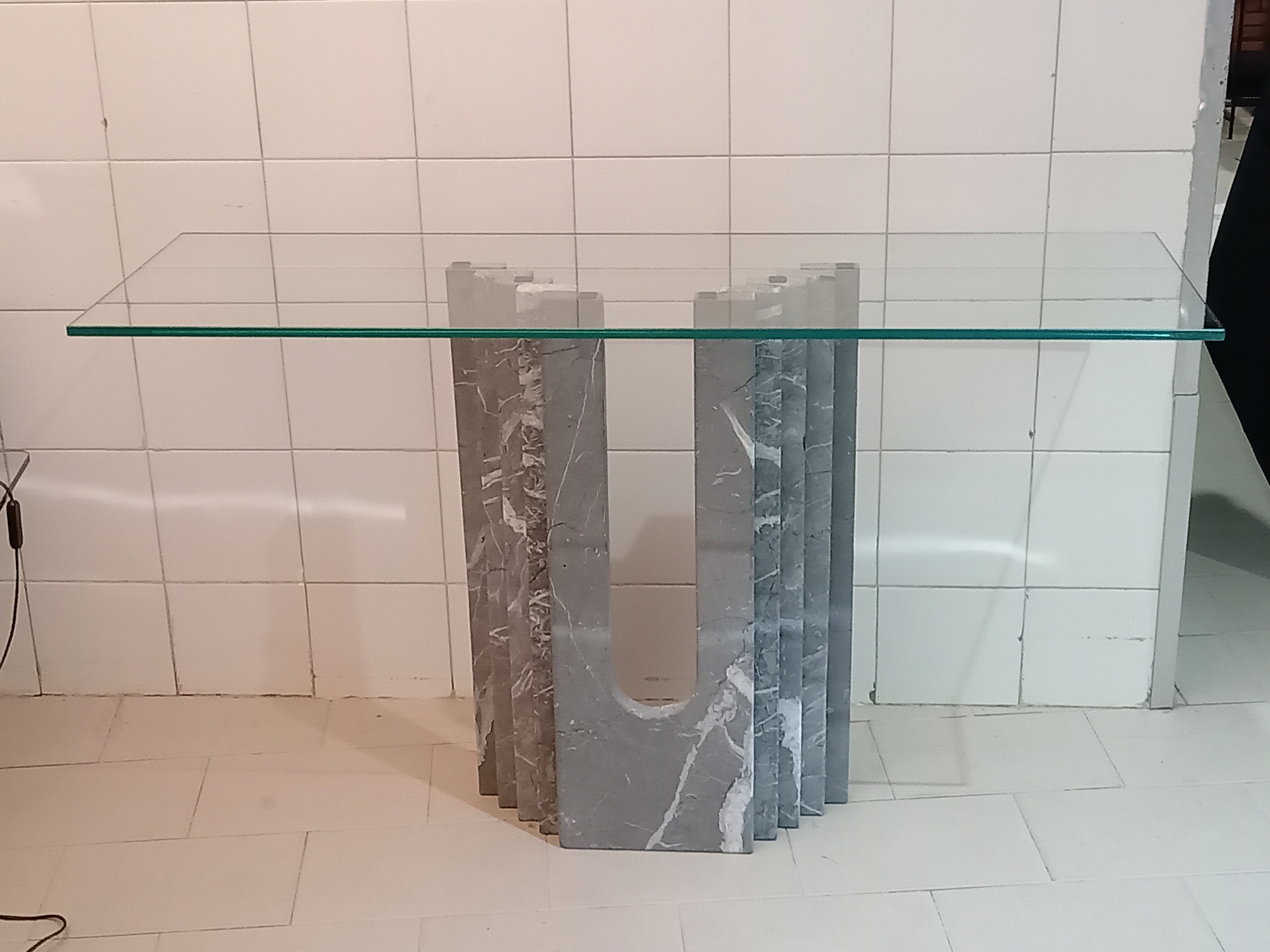 Naxos_Console_Table_by_Modus_Studio_for_Cattelan_Italia,_Sandblasted_Black_Marquina_Marble,_Italian_Design