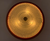 Set_of_2_Red_Vintage_Glass_Flush_Mount_or_Wall_Lights_with_Brass_Details,_Italy