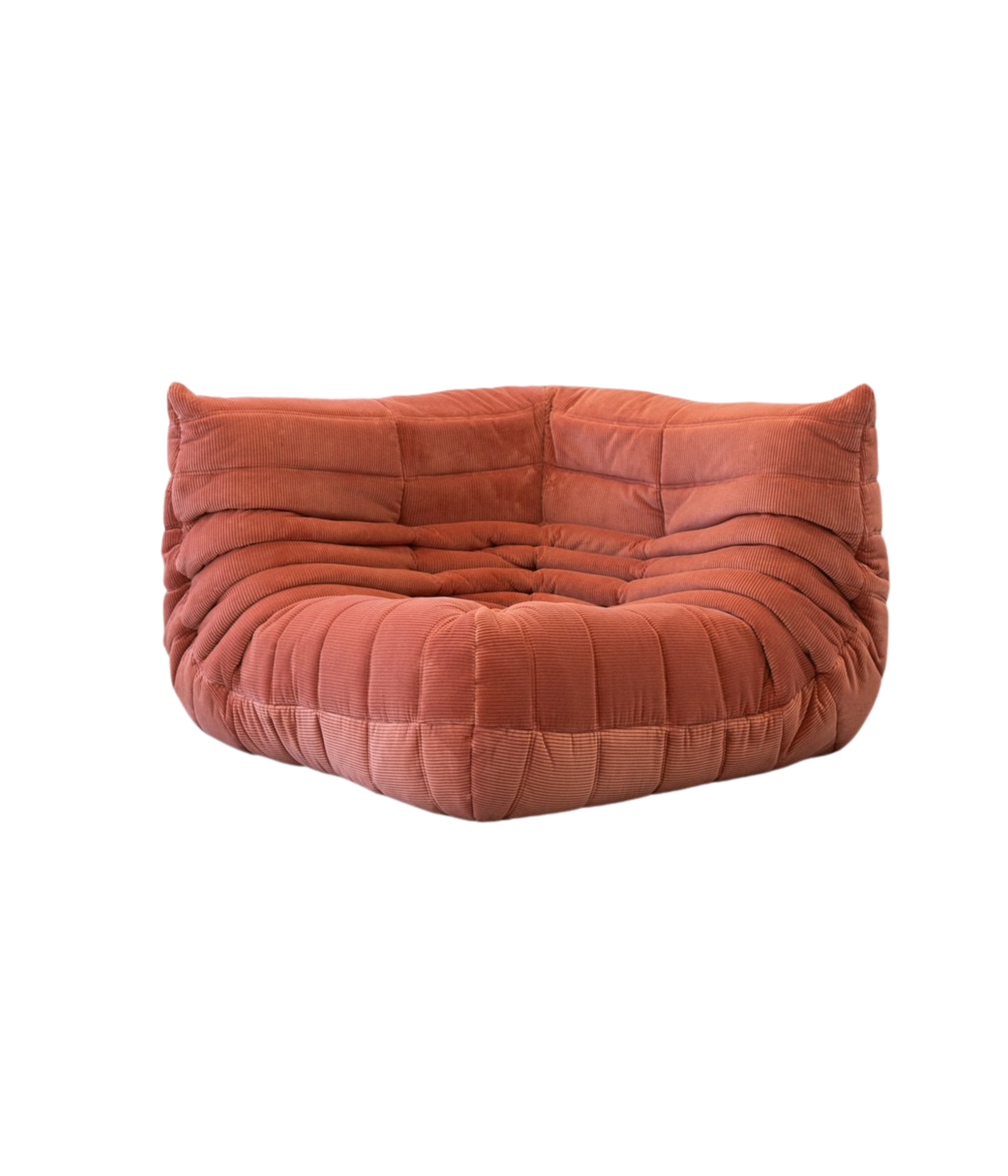 Coral_Corduroy_Togo_Corner_Chair_by_Michel_Ducaroy_for_Ligne_Roset,_France