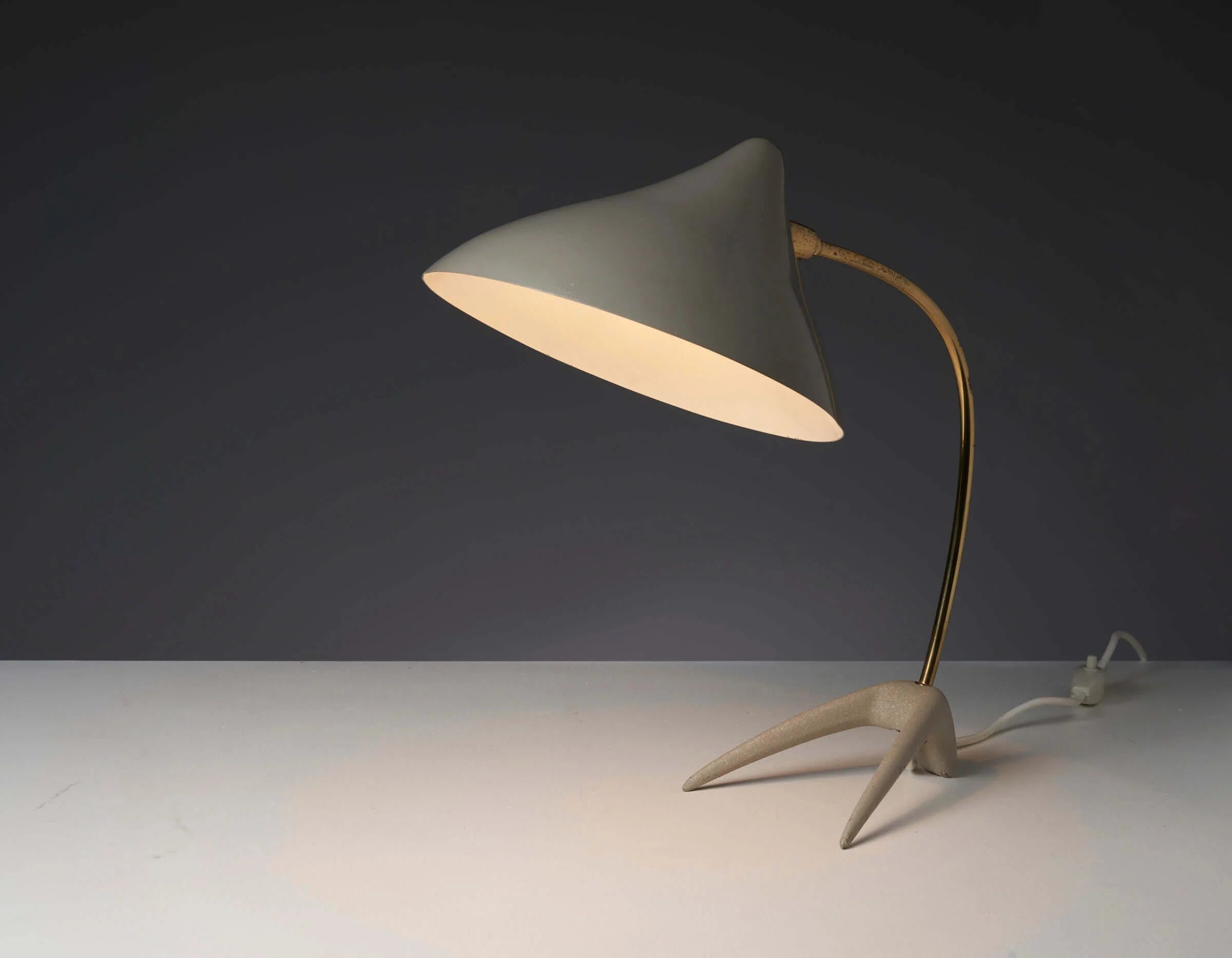 'Crowfoot'_Table_Lamp,_Cosack,_Chromed_Metal,_1960s,_Germany