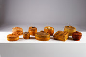 Collection_of_1940s_Finnish_Handwoven_Birch_Bark_Folk_Art_Boxes,_Scandinavian_Design