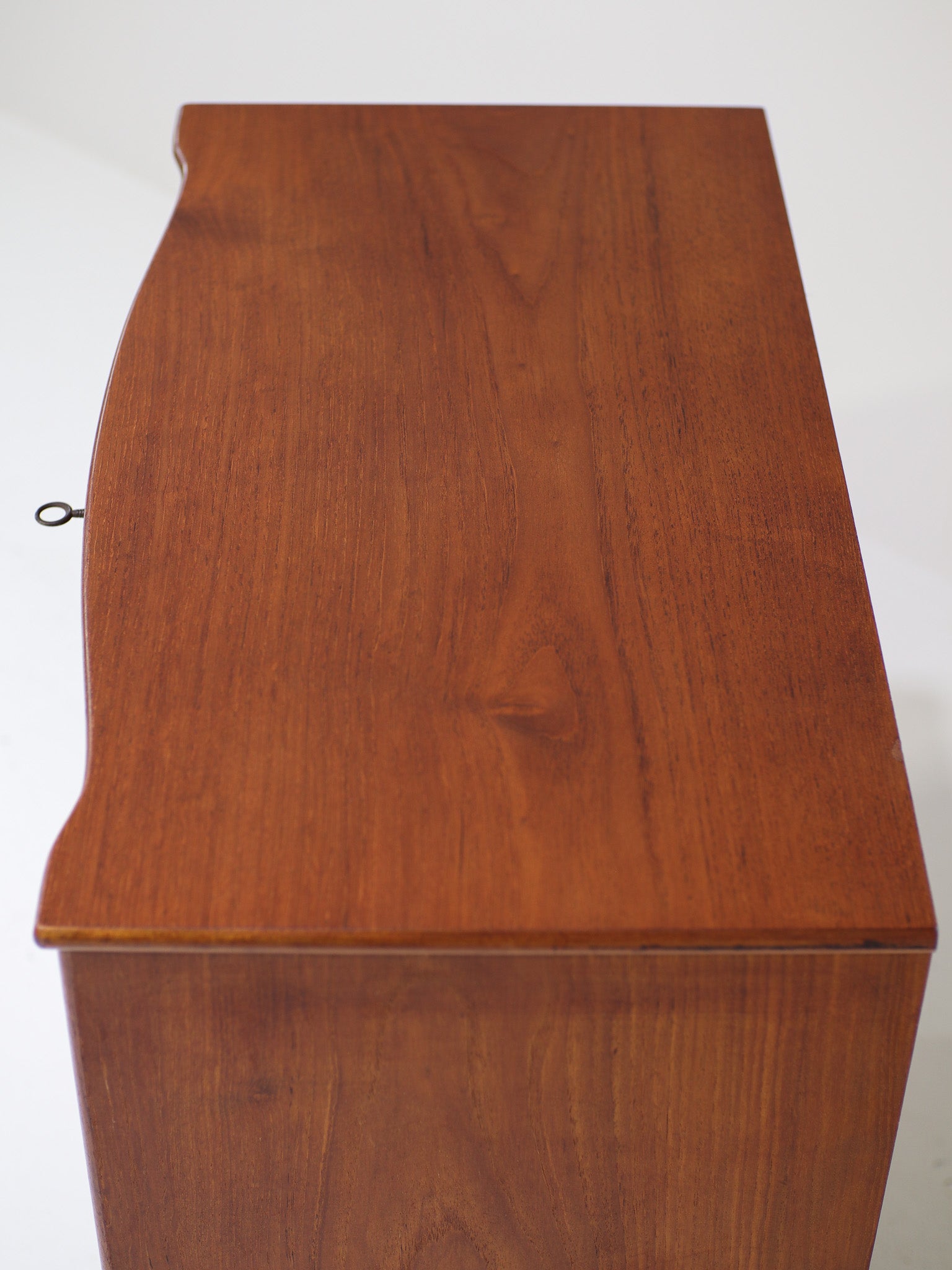 Danish_Teak_Chest_of_Drawers_with_Curved_Front,_1960s