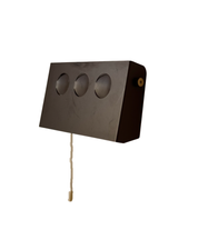 Danish_Adjustable_Brown_Metal_Wall_Light,_1970s