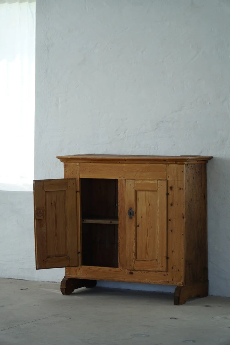 Danish_Antique_Pine_Cabinet_with_Paneled_Doors,_18th_Century_Scandinavian_Country