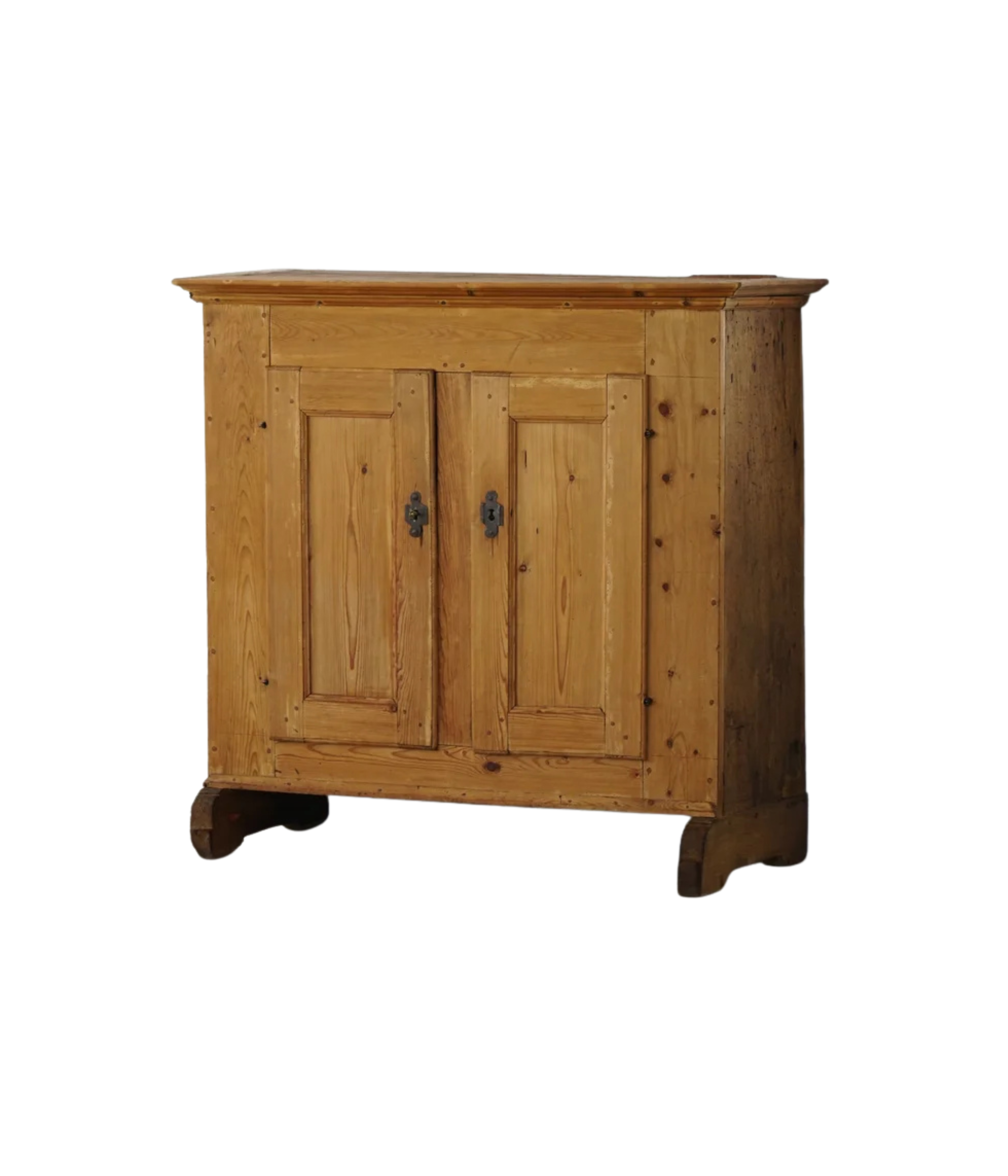 Danish_Antique_Pine_Cabinet_with_Paneled_Doors,_18th_Century_Scandinavian_Country