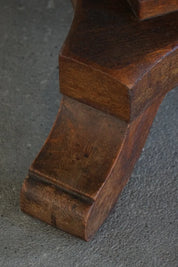 Danish_Art_Deco_Oak_Pedestal_Table,_Denmark,_1930s–1940s