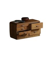 Danish_Art_Deco_Pine_Chest_of_Drawers_with_Metal_Handles,_1940s