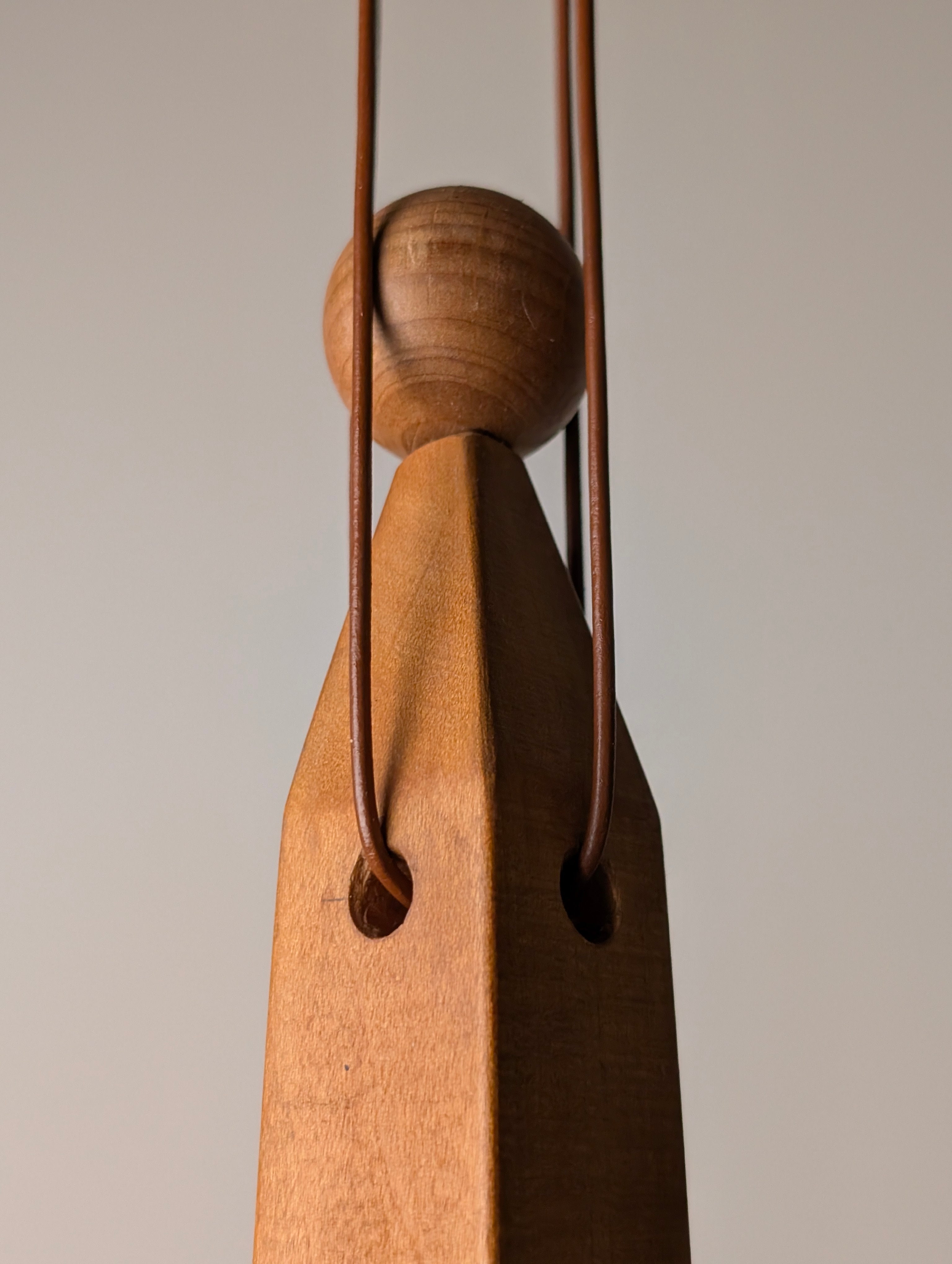 Danish_Wooden_Hanging_Candle_Chandelier,_Art_Deco_Geometric_Ceiling_Candelabra