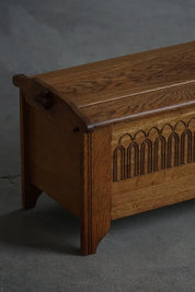 Danish_Brutalist_Oak_Chest_of_Drawers_with_Relief_Carving,_Scandinavian_Cabinetmaker_Design,_1960s
