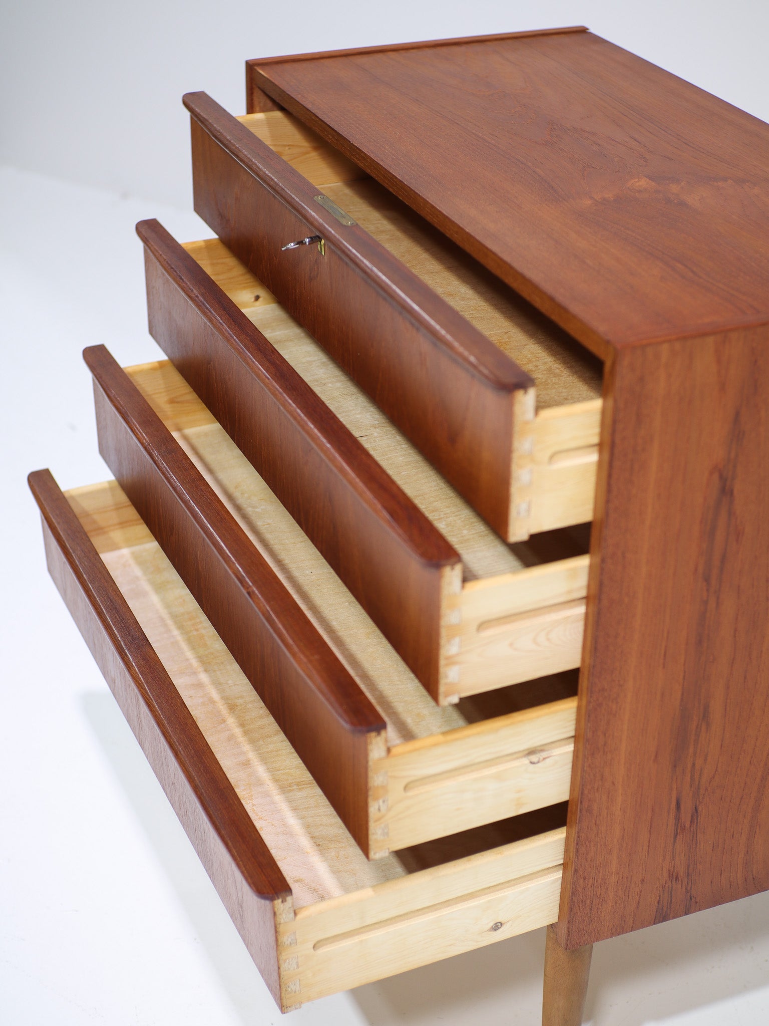 Teak_Chest_of_Drawers_with_Long_Handles,_1960s,_Denmark