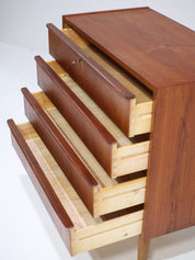 Teak_Chest_of_Drawers_with_Long_Handles,_1960s,_Denmark