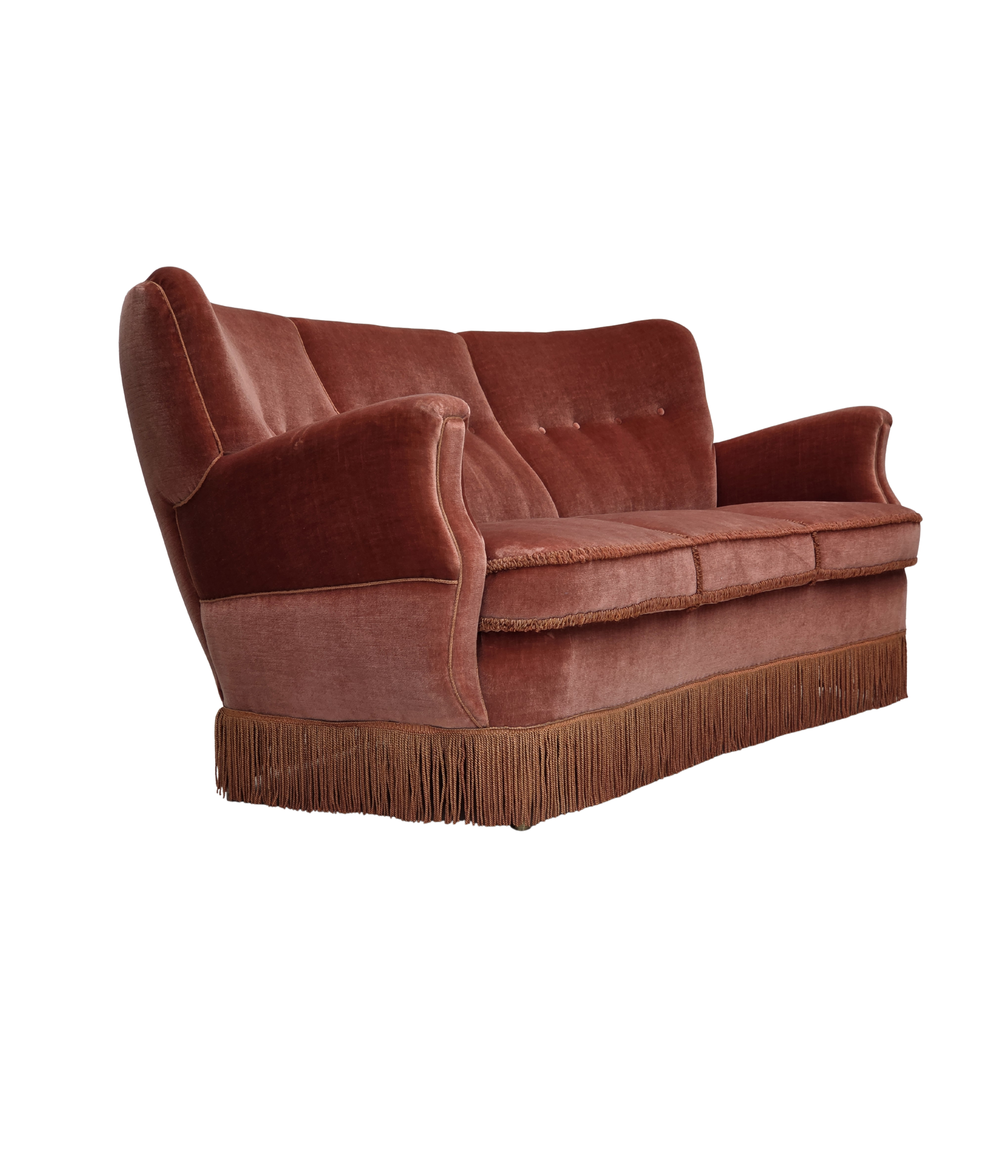 Danish_Curved_3-Seater_Sofa_in_Pink_Velour_with_Beech_Legs,_1970s