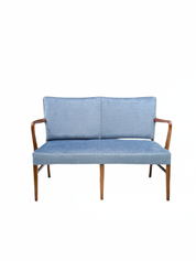 Danish_Design_Two_Seater_Settee_in_Walnut_and_Light_Blue_Velvet