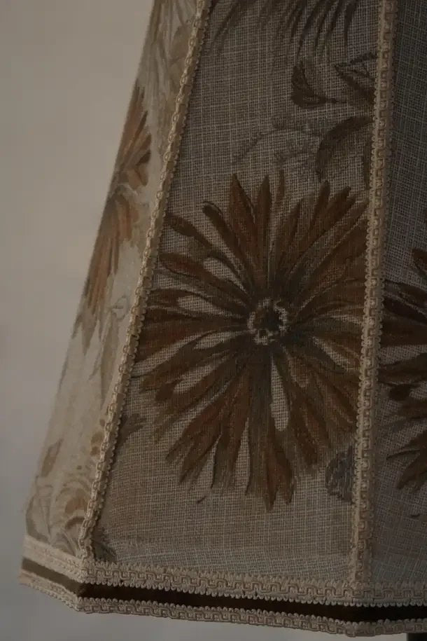 Danish_Iron_Floor_Lamp_with_Tripod_Base_and_Floral_Shade