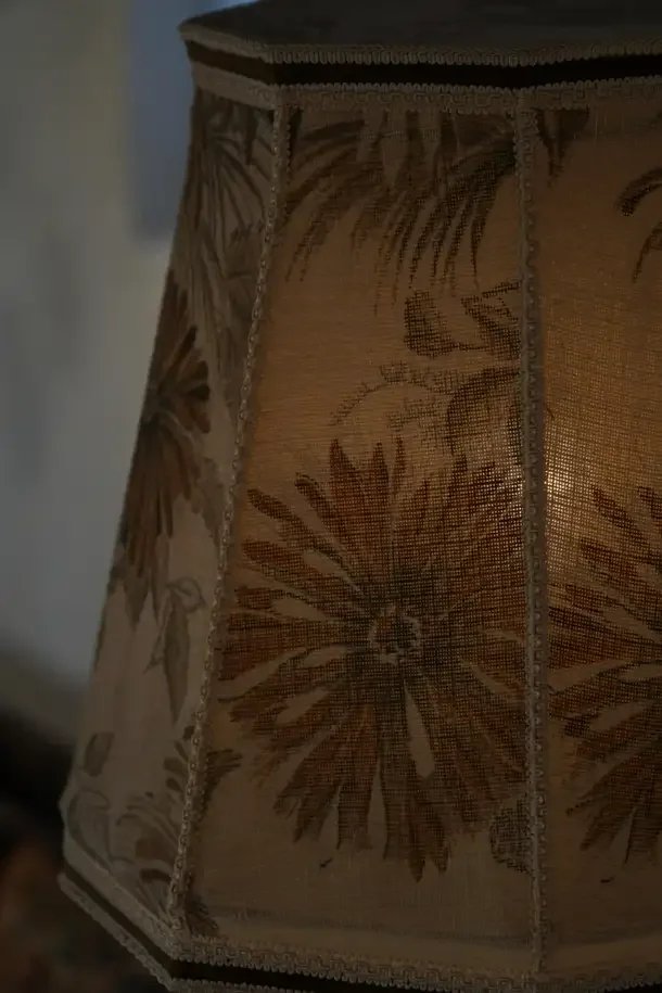 Danish_Iron_Floor_Lamp_with_Tripod_Base_and_Floral_Shade