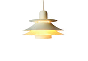 Multilayer_White_Metal_Pendant_Lamp_by_Horn,_1970s,_Denmark