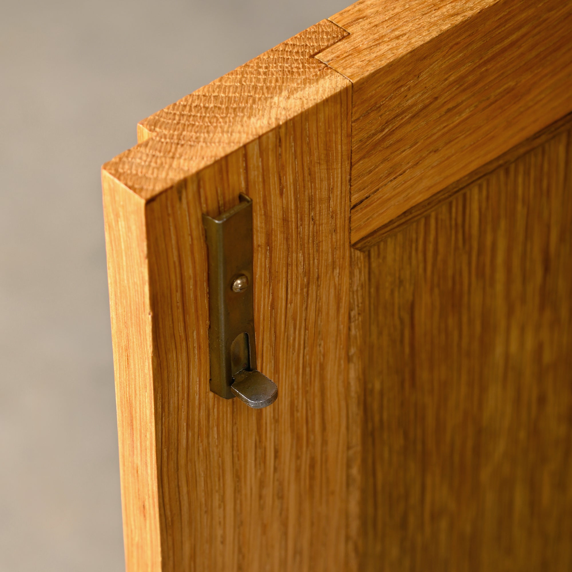 Set_of_2_Danish_Brutalist_Oak_Cabinets_Attributed_to_Henning_Kjærnulf,_1960s