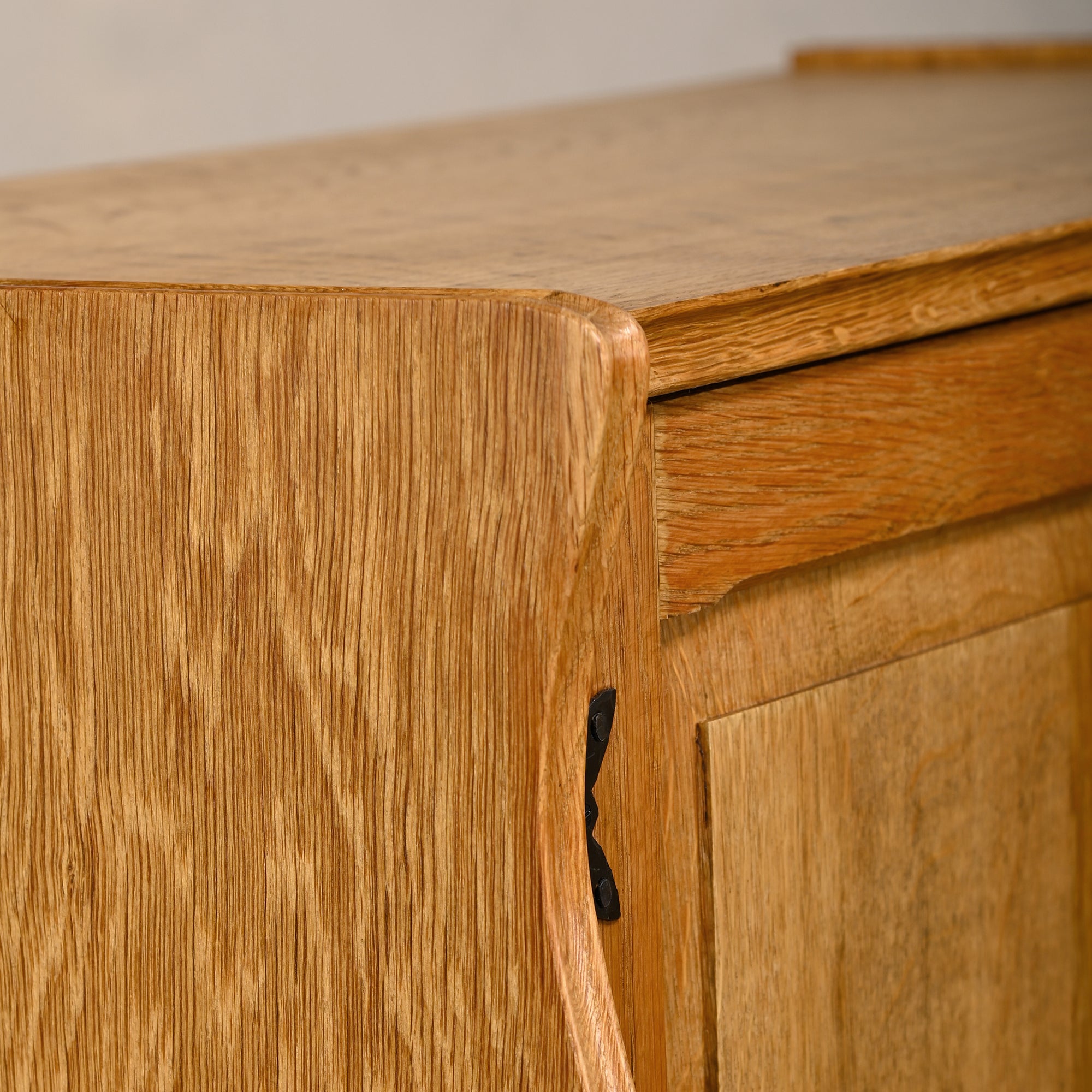 Set_of_2_Danish_Brutalist_Oak_Cabinets_Attributed_to_Henning_Kjærnulf,_1960s