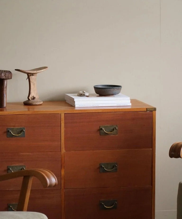 Danish_Mid_Century_Modern,_A_Classic_Chest_of_Drawers_in_Oregon_Pine,_1950s