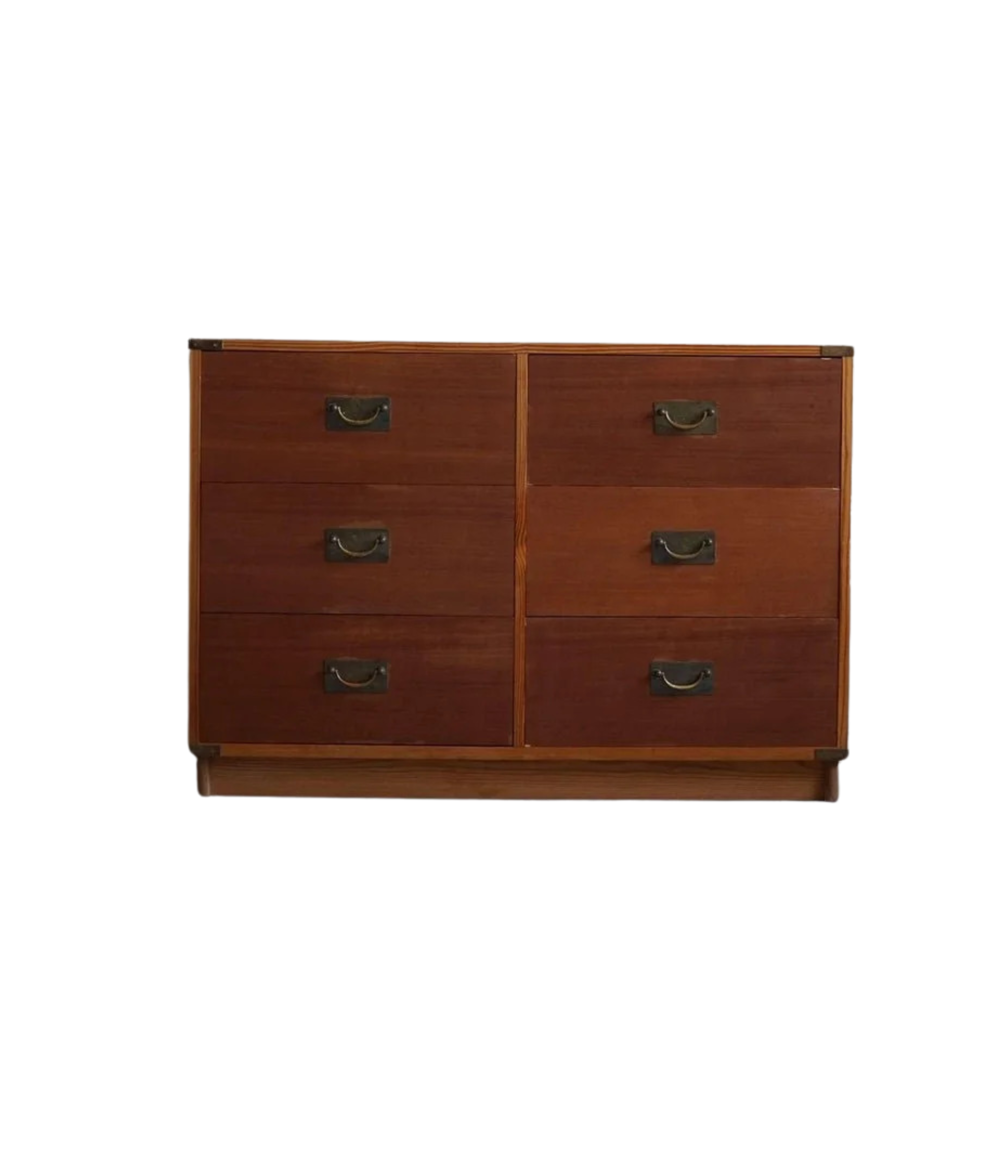 Danish_Mid_Century_Modern,_A_Classic_Chest_of_Drawers_in_Oregon_Pine,_1950s