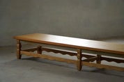 Danish_Mid_Century_Modern_Coffee_Table_in_Solid_Oak,_Henning_Kjærnulf,_1960s