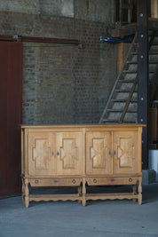Danish_Mid_Century_Modern_Oak_Sideboard,_Scandinavian_Cabinetmaker_Credenza,_1960s