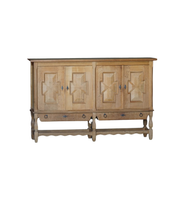 Danish_Mid_Century_Modern_Oak_Sideboard,_Scandinavian_Cabinetmaker_Credenza,_1960s