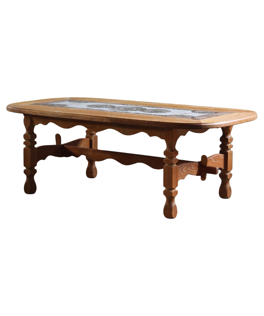 Danish_Mid-Century_Modern_Solid_Oak_Coffee_Table_with_Geometric_Ceramic_Tile_Top,_1960s