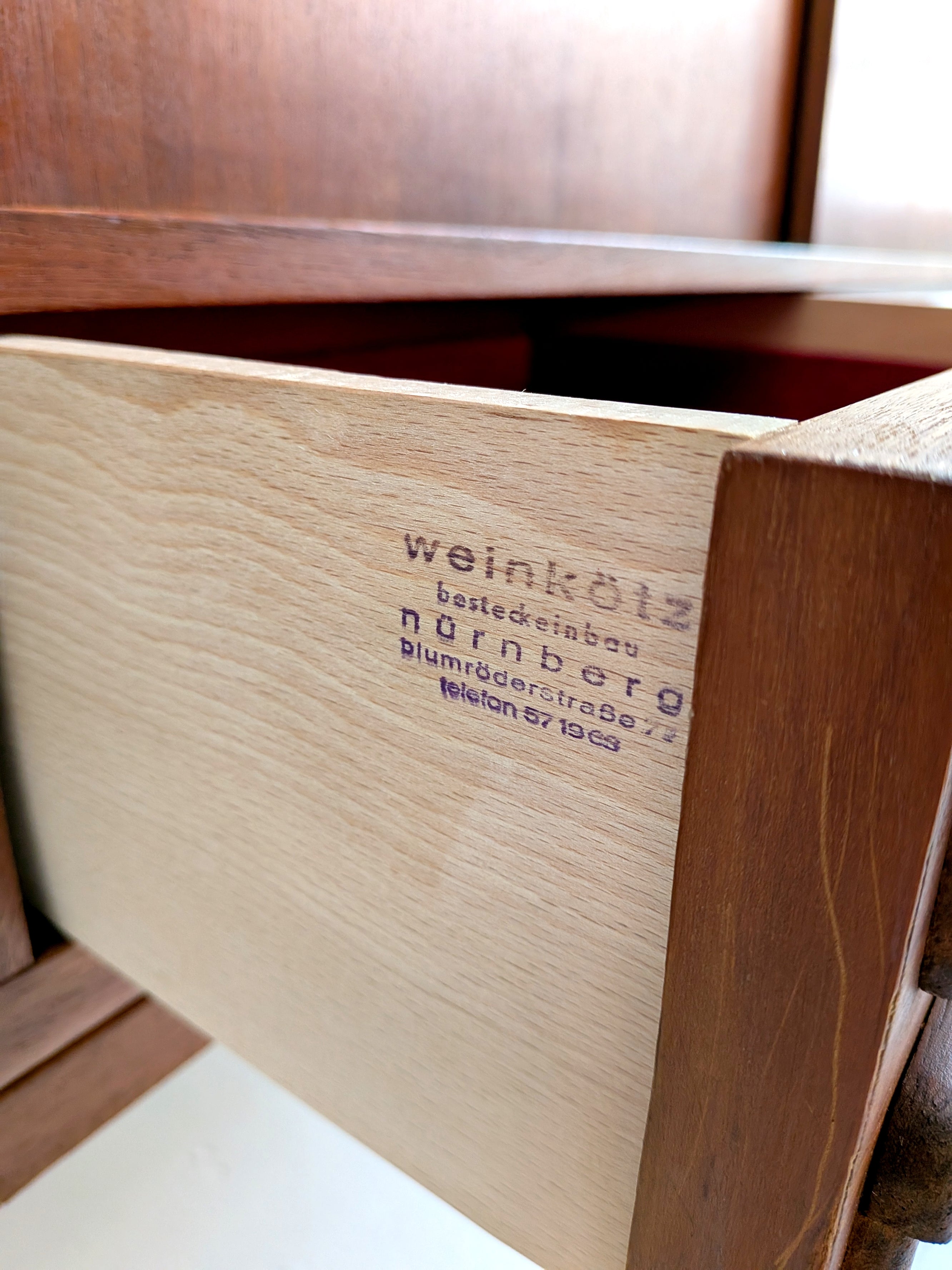 Danish_Teak_Highboard_with_Sliding_Doors_and_Drawers,_1960s,_Denmark