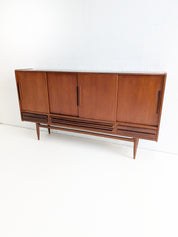 Danish_Teak_Highboard_with_Sliding_Doors_and_Drawers,_1960s,_Denmark