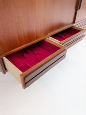 Danish_Teak_Highboard_with_Sliding_Doors_and_Drawers,_1960s,_Denmark