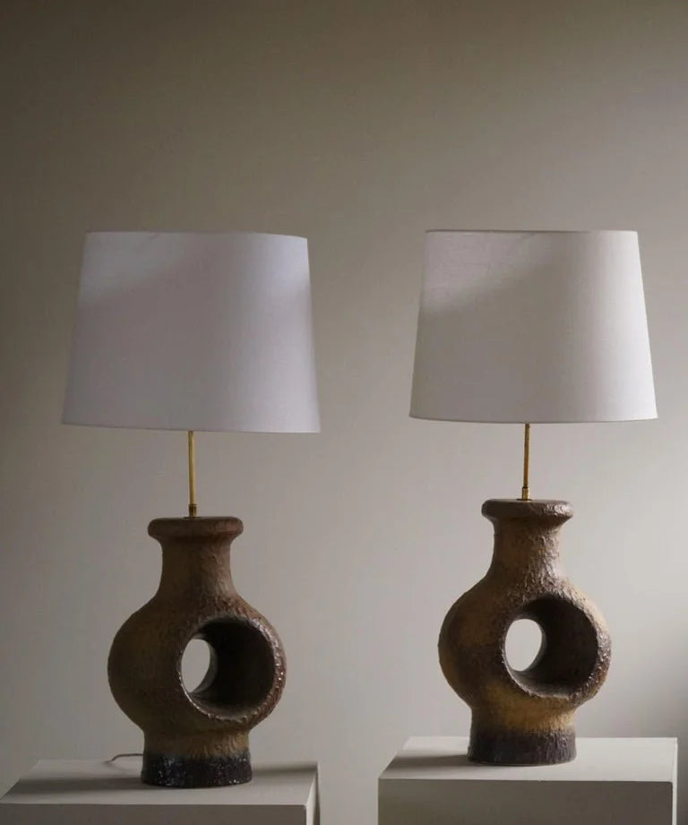 Danish_Modern_Ceramic_Large_Table_Lamp_in_Brown_from_1960s
