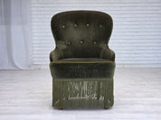 Danish_Modern_Chair,_Solid_Wood_&_Fabric,_Denmark_1970s