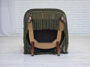 Danish_Modern_Chair,_Solid_Wood_&_Fabric,_Denmark_1970s