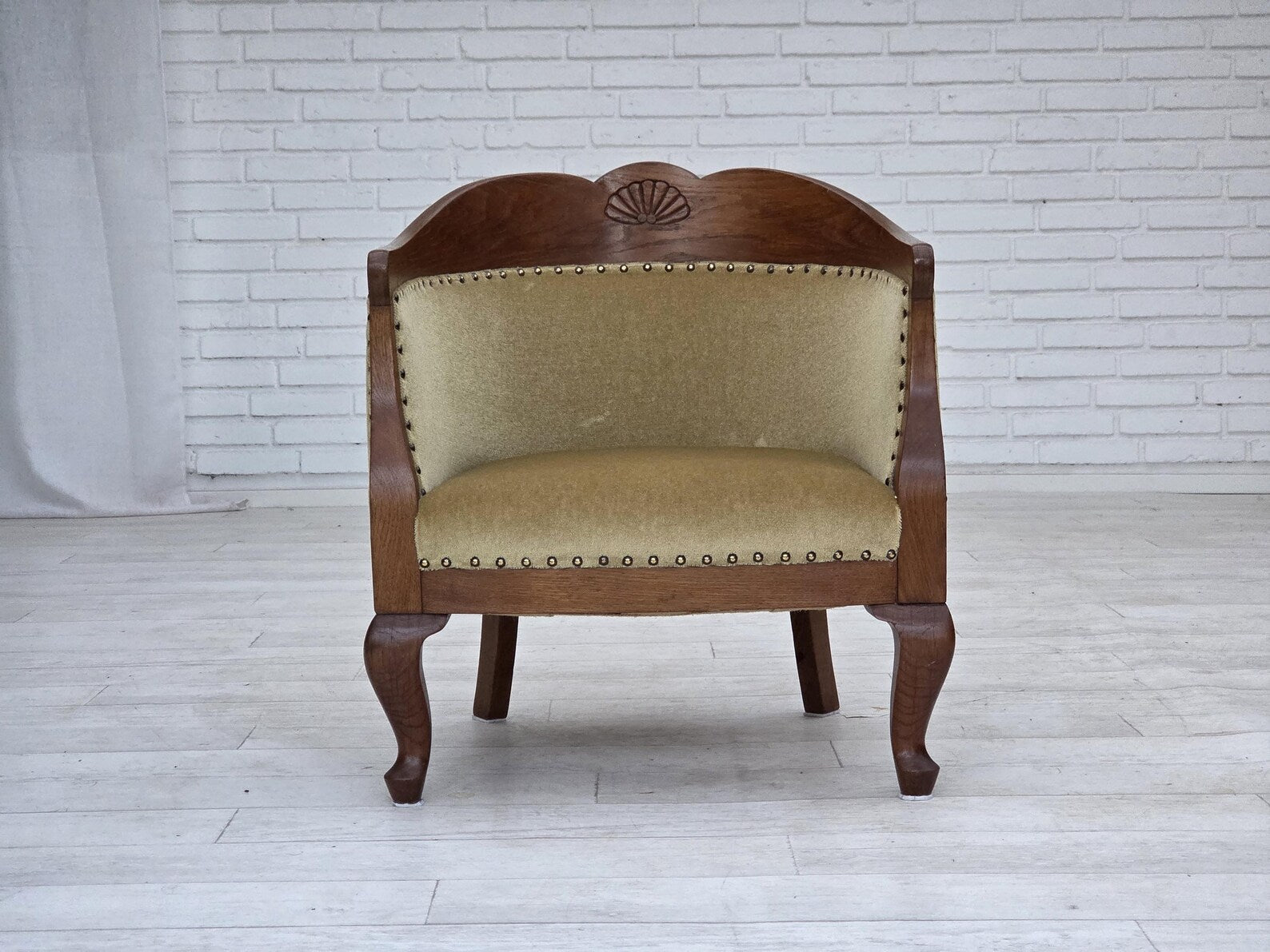 Danish_Modern_Oak_Children's_Armchair,_Scandinavian_Design,_1960s_Denmark