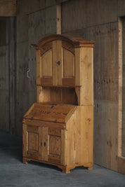 Danish_Modern_Oak_Drop_Front_Secretary_Desk,_Denmark_1950s–1960s