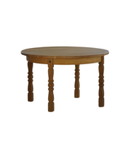 Danish_Modern,_Round_Dining_Table_in_Oak_with_3_Extensions,_Mid_Century,_1960s