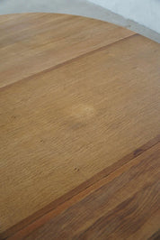 Danish_Modern,_Round_Dining_Table_in_Oak_with_Two_Extensions,_Mid_Century,_1960s
