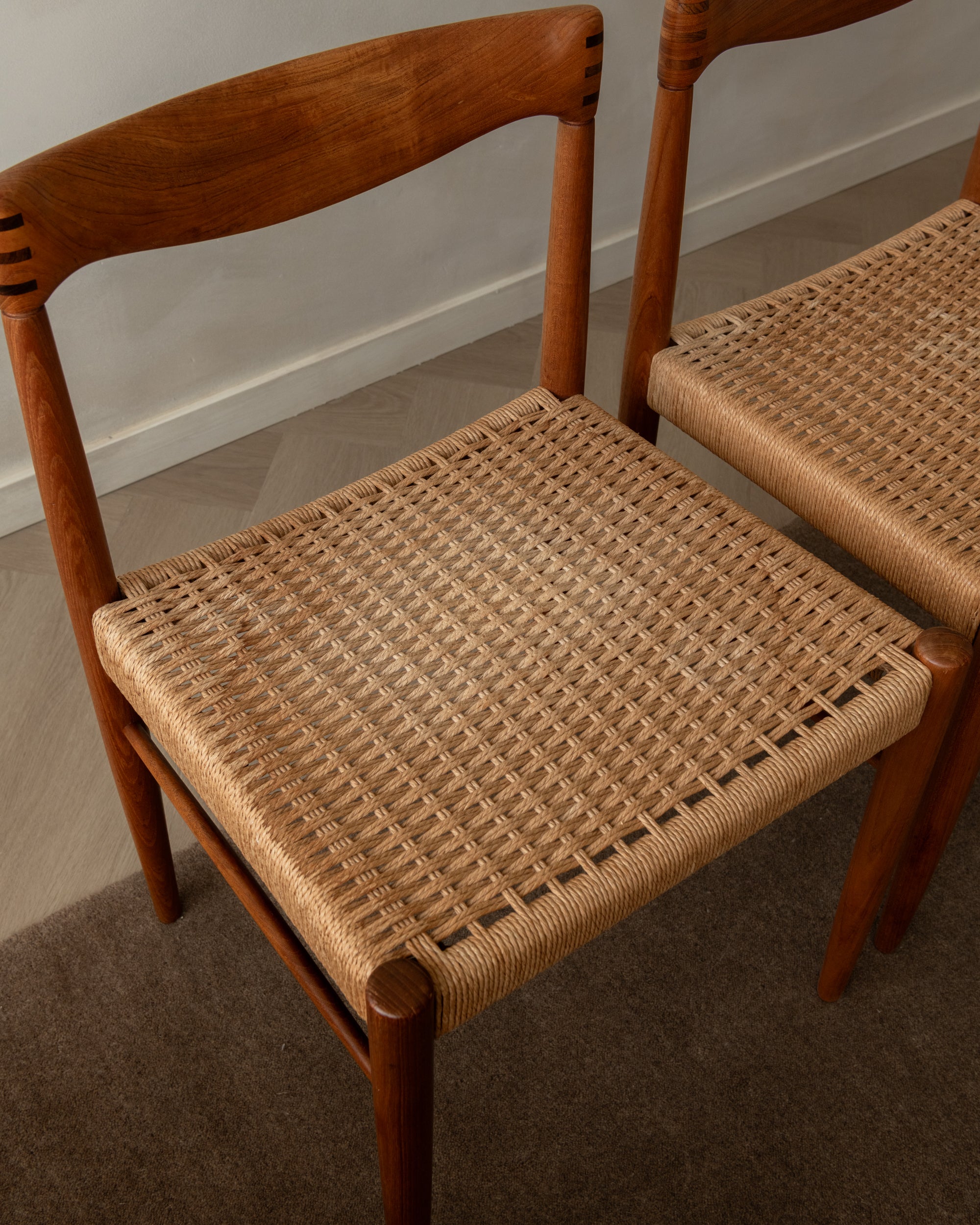Set_of_3_Henry_Walter_Klein_Teak_Dining_Chairs_for_Bramin,_Denmark_1960s