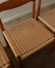 Set_of_3_Henry_Walter_Klein_Teak_Dining_Chairs_for_Bramin,_Denmark_1960s