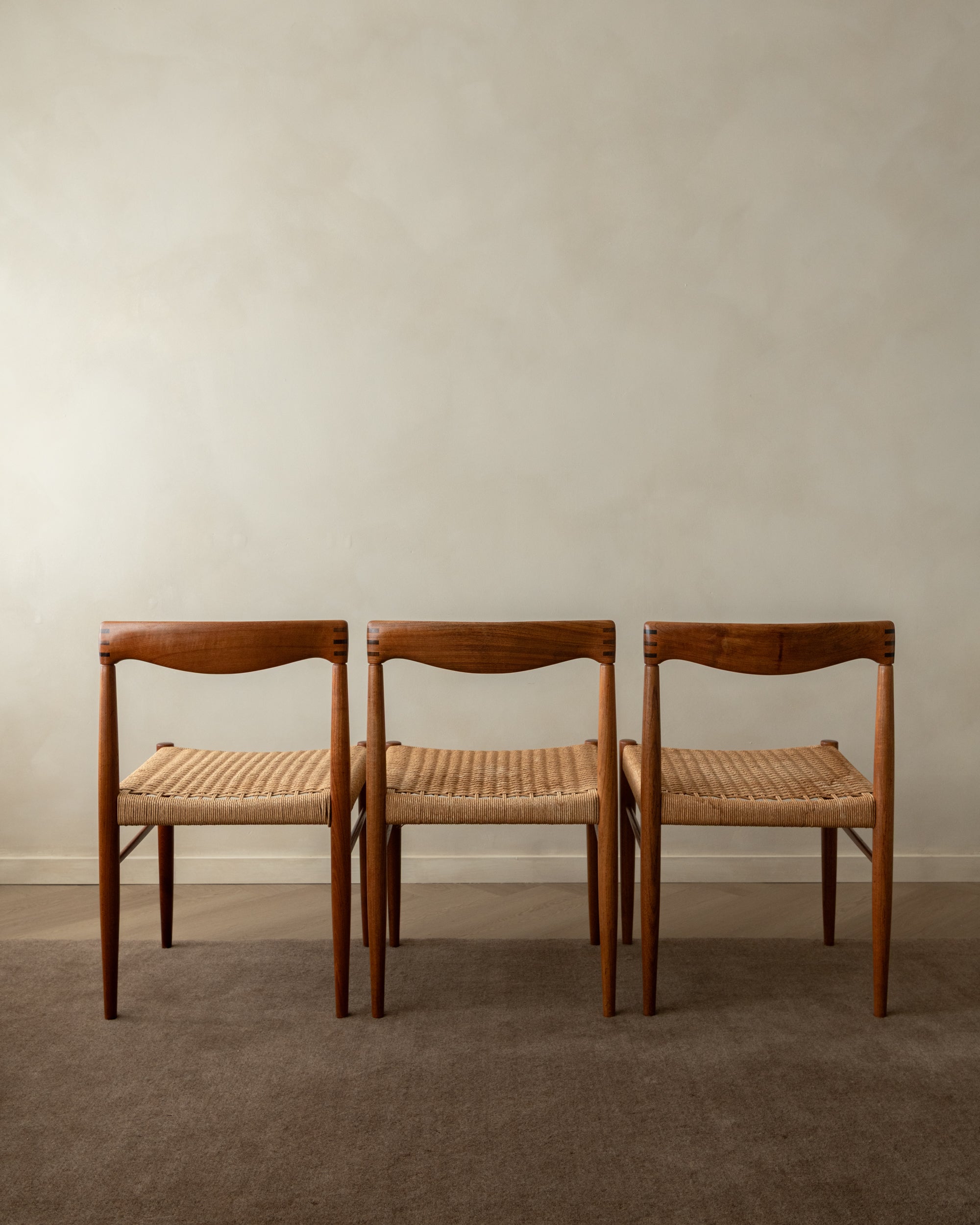 Set_of_3_Henry_Walter_Klein_Teak_Dining_Chairs_for_Bramin,_Denmark_1960s