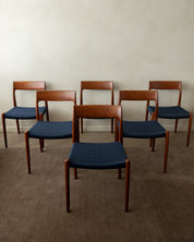 Set_of_6_Model_77_Teak_Dining_Chairs_by_Niels_Otto_Møller_for_J.L._Møllers_Møbelfabrik,_Blue_Woven_Cord,_Denmark,_1960s