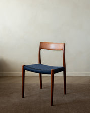 Set_of_6_Model_77_Teak_Dining_Chairs_by_Niels_Otto_Møller_for_J.L._Møllers_Møbelfabrik,_Blue_Woven_Cord,_Denmark,_1960s