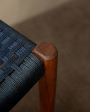 Set_of_6_Model_77_Teak_Dining_Chairs_by_Niels_Otto_Møller_for_J.L._Møllers_Møbelfabrik,_Blue_Woven_Cord,_Denmark,_1960s