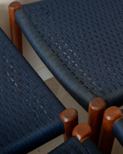 Set_of_6_Model_77_Teak_Dining_Chairs_by_Niels_Otto_Møller_for_J.L._Møllers_Møbelfabrik,_Blue_Woven_Cord,_Denmark,_1960s