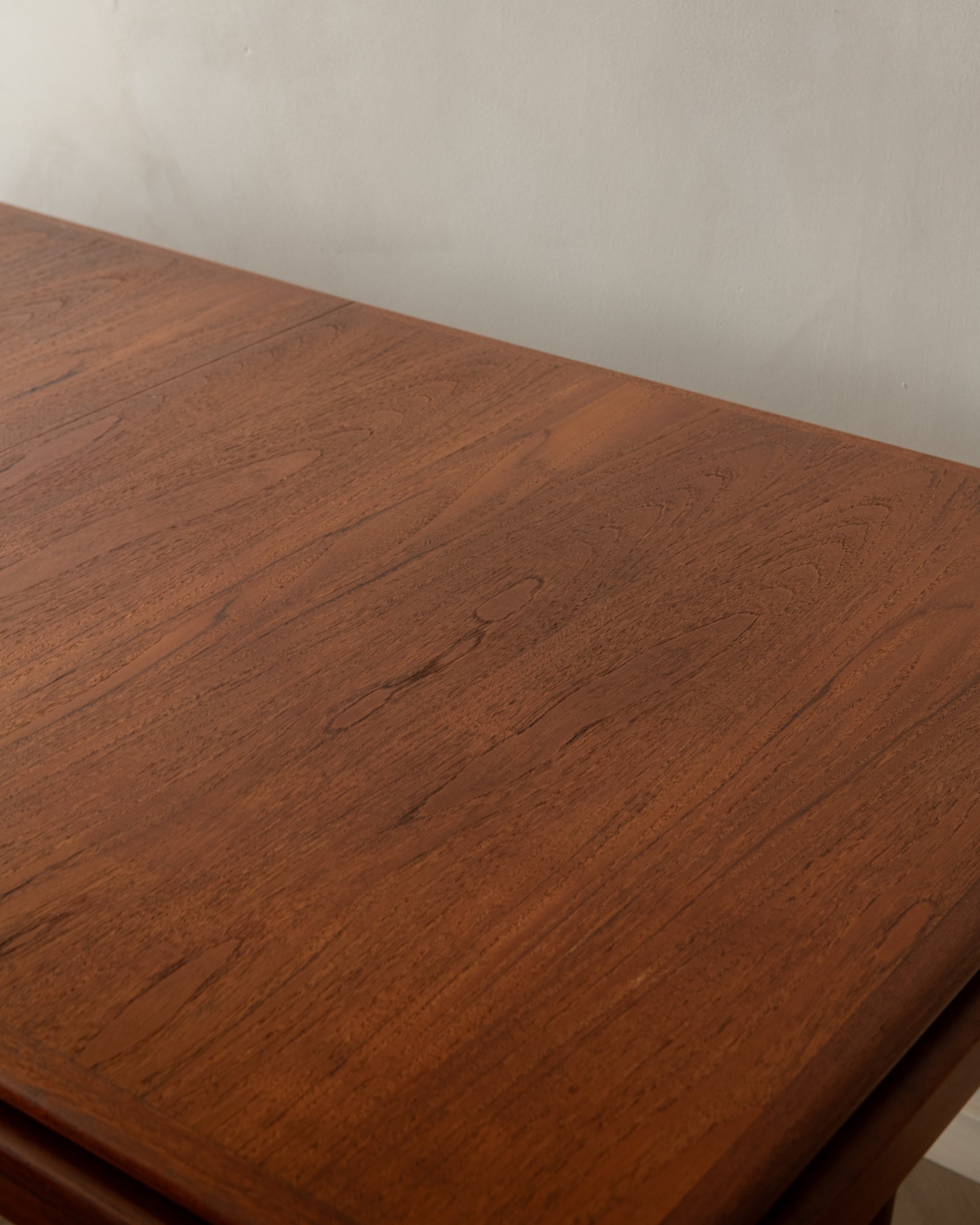 Attributed_Sven_Ellekaer_Extendable_Teak_Dining_Table,_Denmark,_1960s