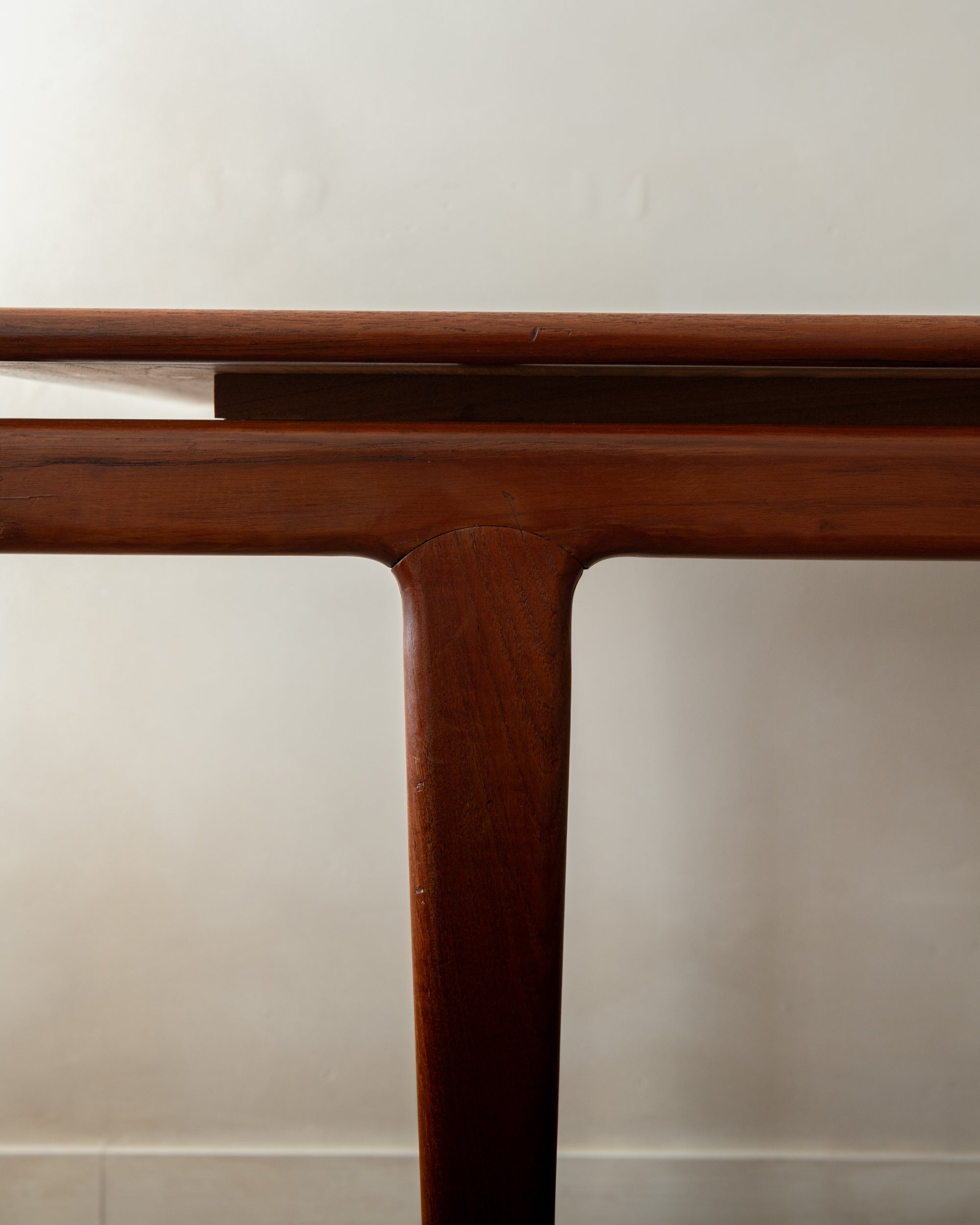 Attributed_Sven_Ellekaer_Extendable_Teak_Dining_Table,_Denmark,_1960s