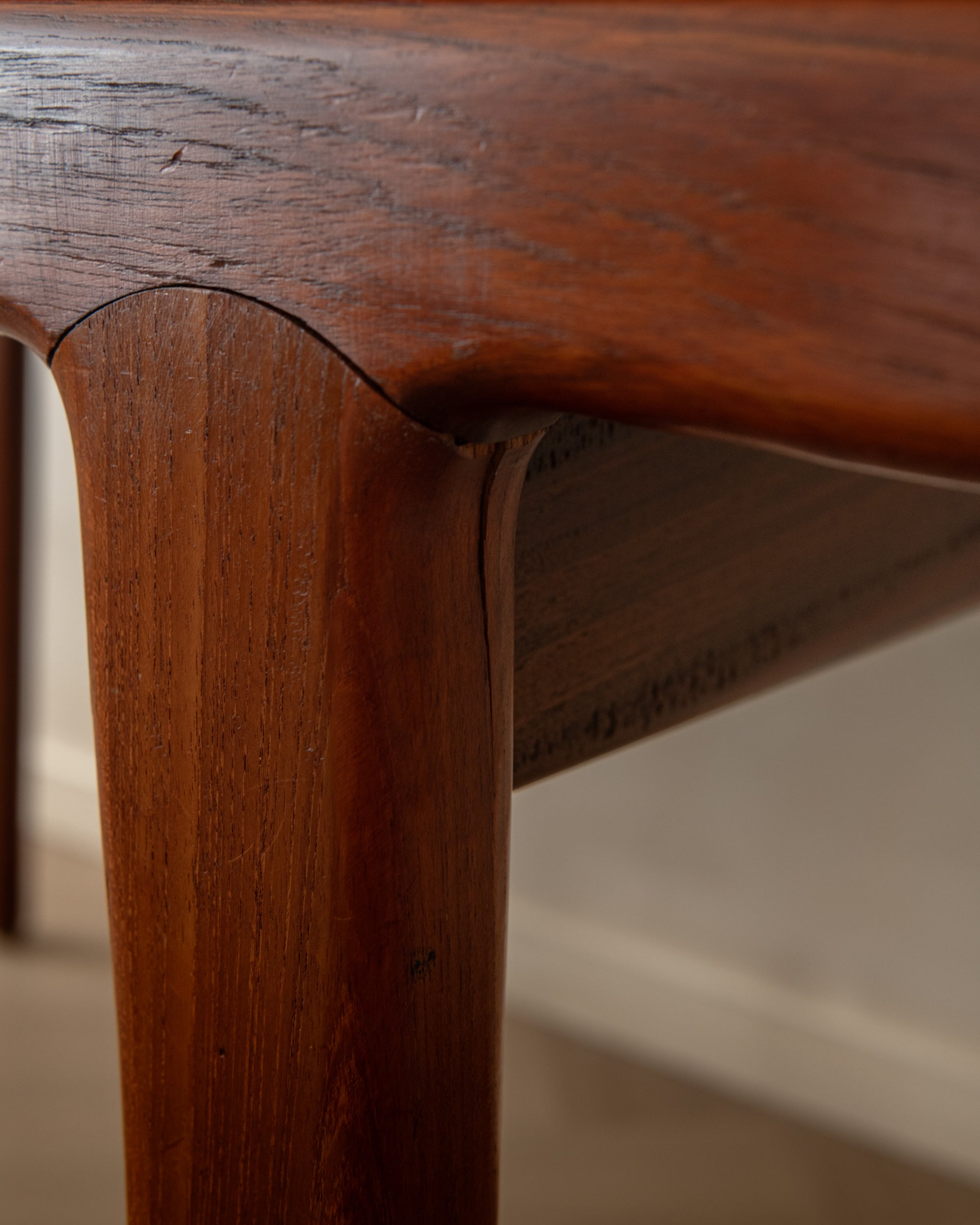 Attributed_Sven_Ellekaer_Extendable_Teak_Dining_Table,_Denmark,_1960s
