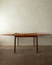 AM_Møbler_Model_24_Extendable_Teak_Dining_Table,_Denmark,_1960s